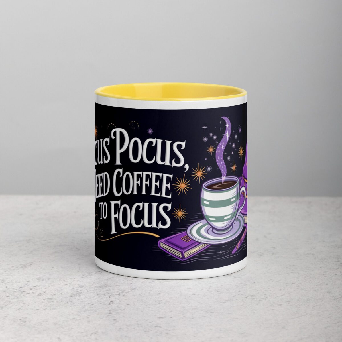 Hocus Pocus, I Need Coffee to Focus Mug - Image 19