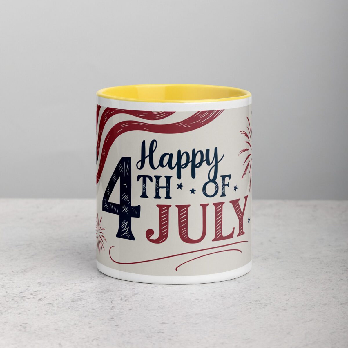 Happy 4th of July Elegant Coffee Mug - Image 19