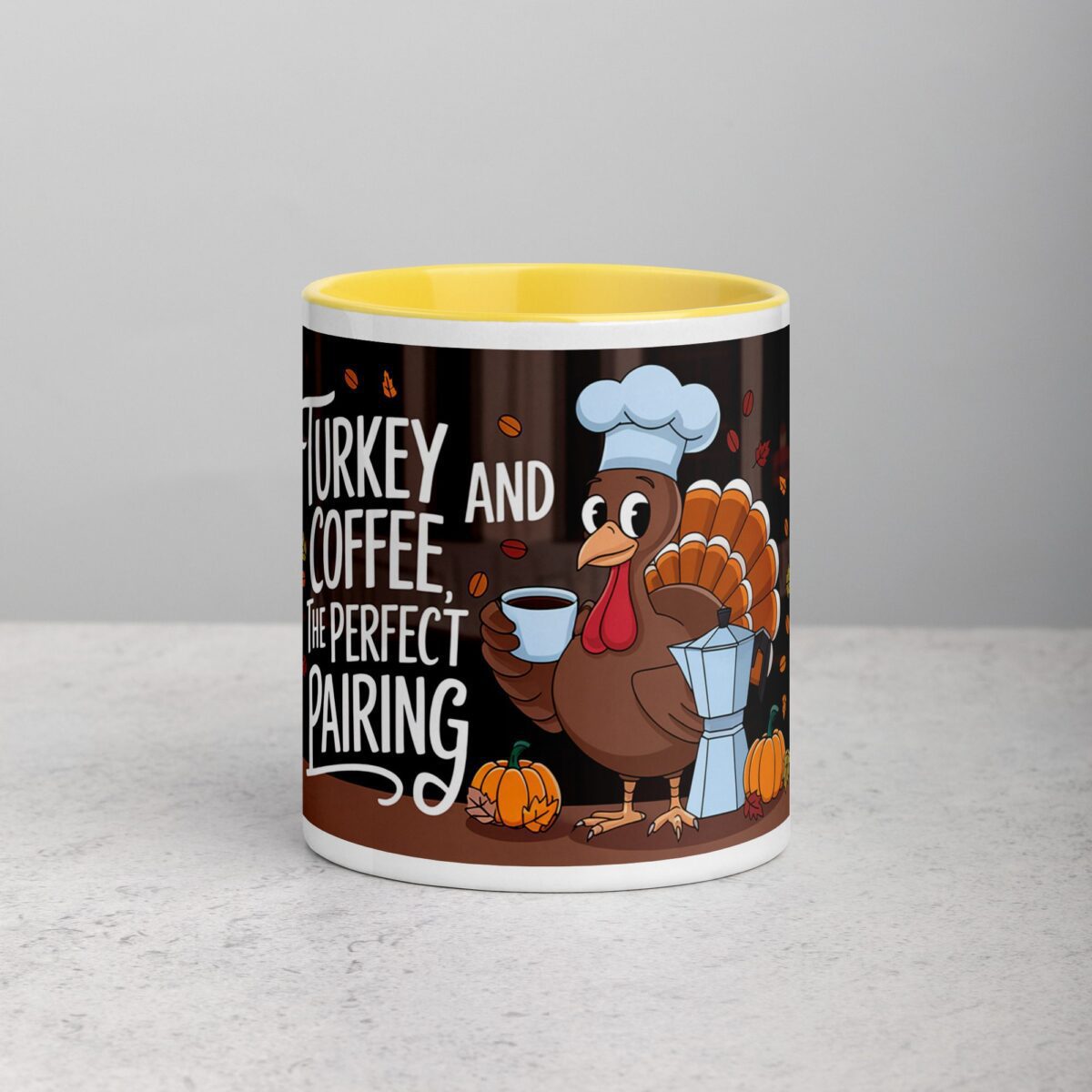 Turkey and Coffee, the Perfect Pairing Thanksgiving Mug - Image 19