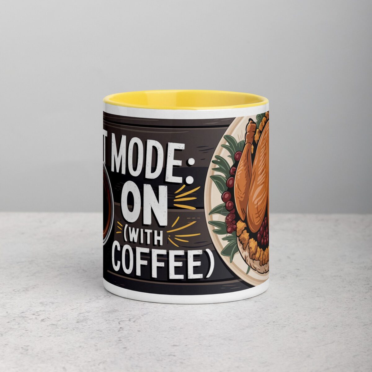 Feast Mode: ON (With Coffee) Thanksgiving Mug - Image 19