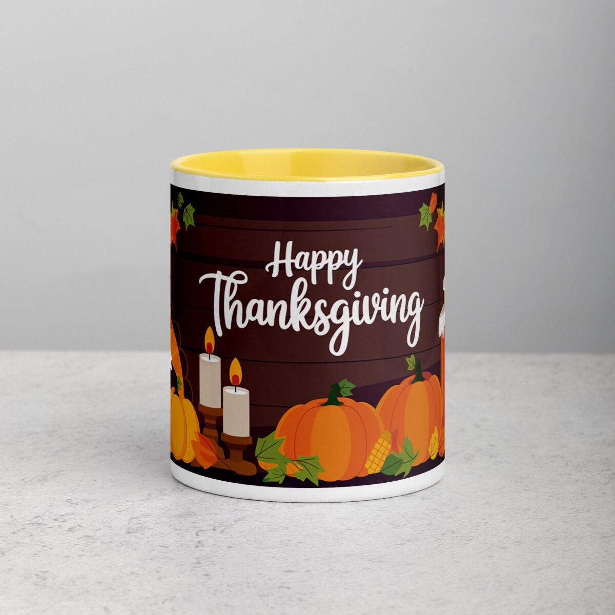 Happy Thanksgiving Elegant Coffee Mug & Tea Cup - Image 19