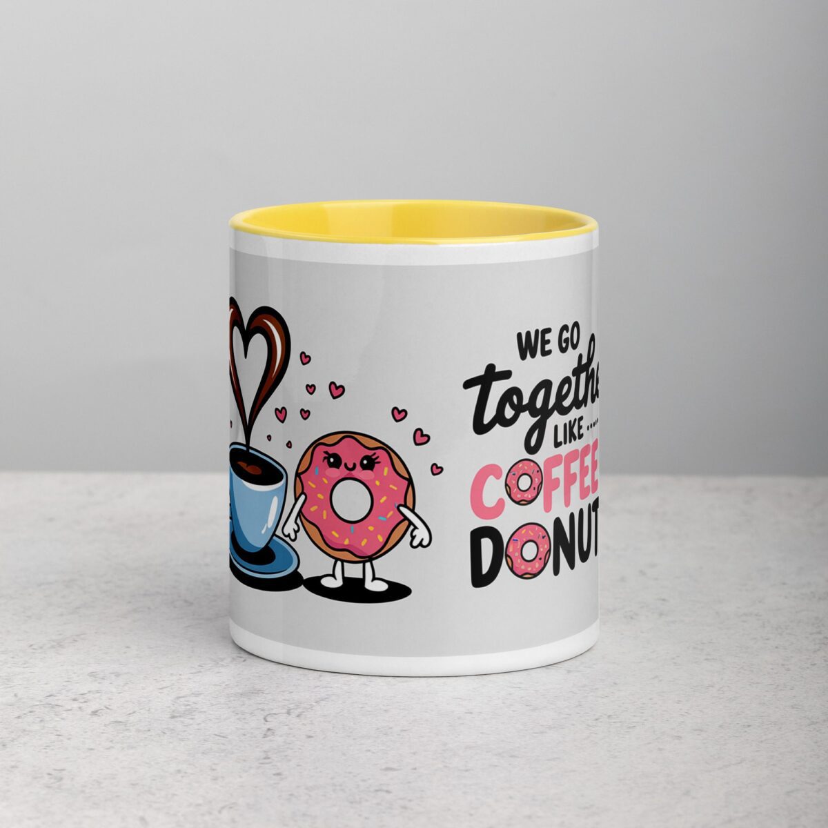 We Go Together Like Coffee & Donuts Mug - Image 19