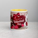 Happy Valentine's Day Sophisticated Coffee Mug - Image 19