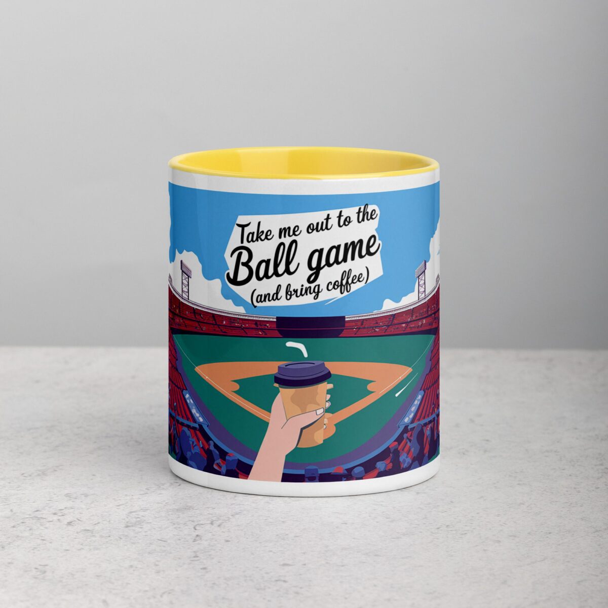 Take Me Out to the Ball Game (and Bring Coffee) Mug - Image 19