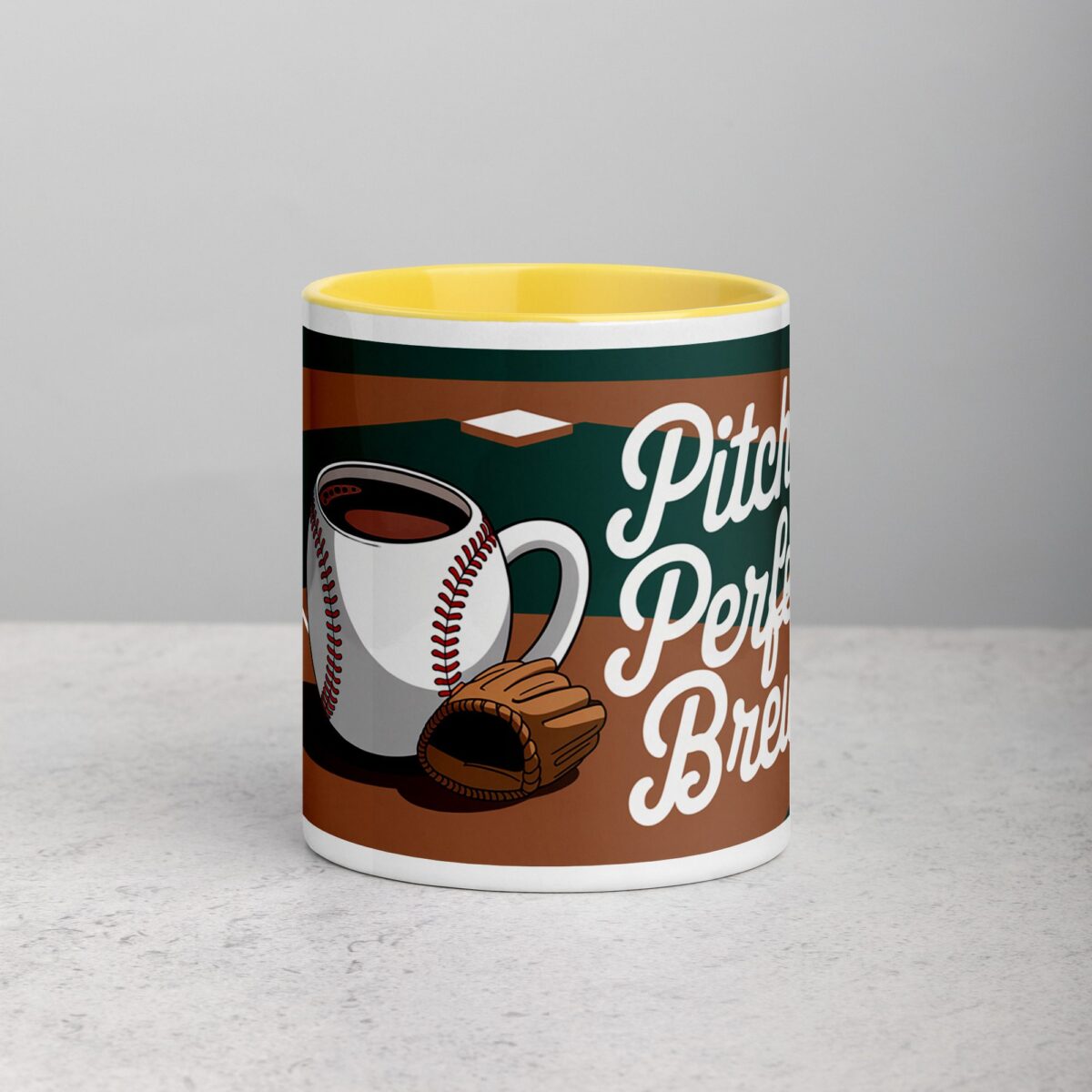Pitch Perfect Brew Baseball Coffee Mug - Image 19