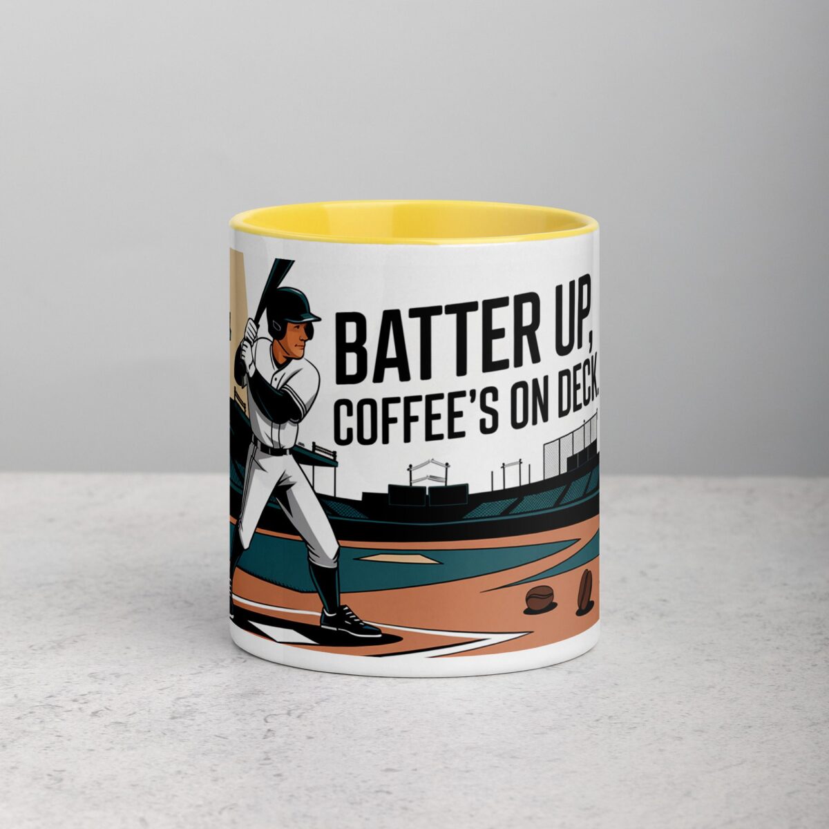 Batter Up, Coffee’s On Deck Baseball Mug - Image 19