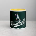 I Love Baseball Elegant Coffee Mug & Tea Cup - Image 19