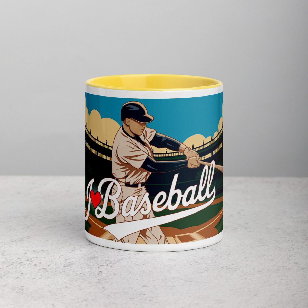 I Love Baseball Sophisticated Coffee Mug & Tea Cup - Image 19