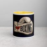 I Love Boxing Elegant Coffee Mug & Tea Cup - Image 19