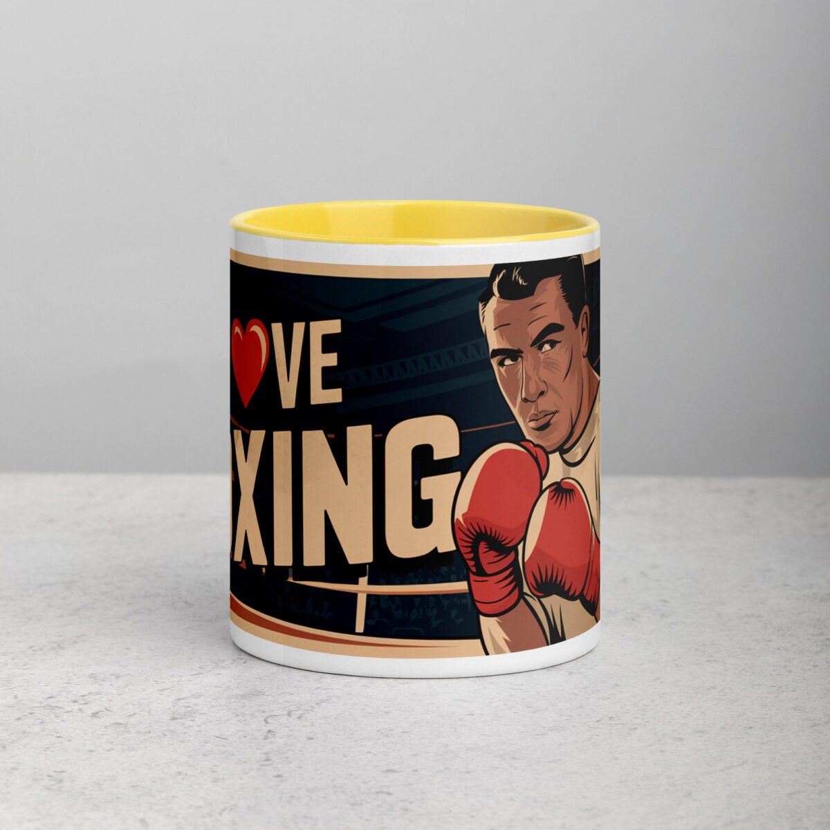 I Love Boxing Retro Coffee Mug & Tea Cup - Image 19