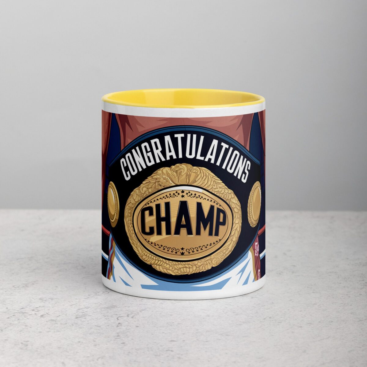 Congratulations Champ Boxing Coffee Mug & Tea Cup - Image 19
