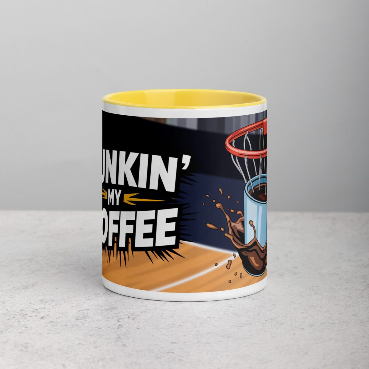 Dunkin' My Coffee Basketball Mug - Image 19