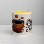 Ball is Life, Coffee is Fuel Basketball Mug - Image 19