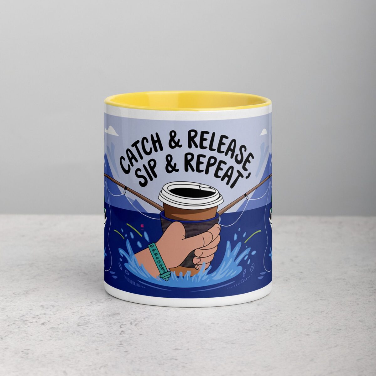 Catch & Release, Sip & Repeat Fishing Mug - Image 19