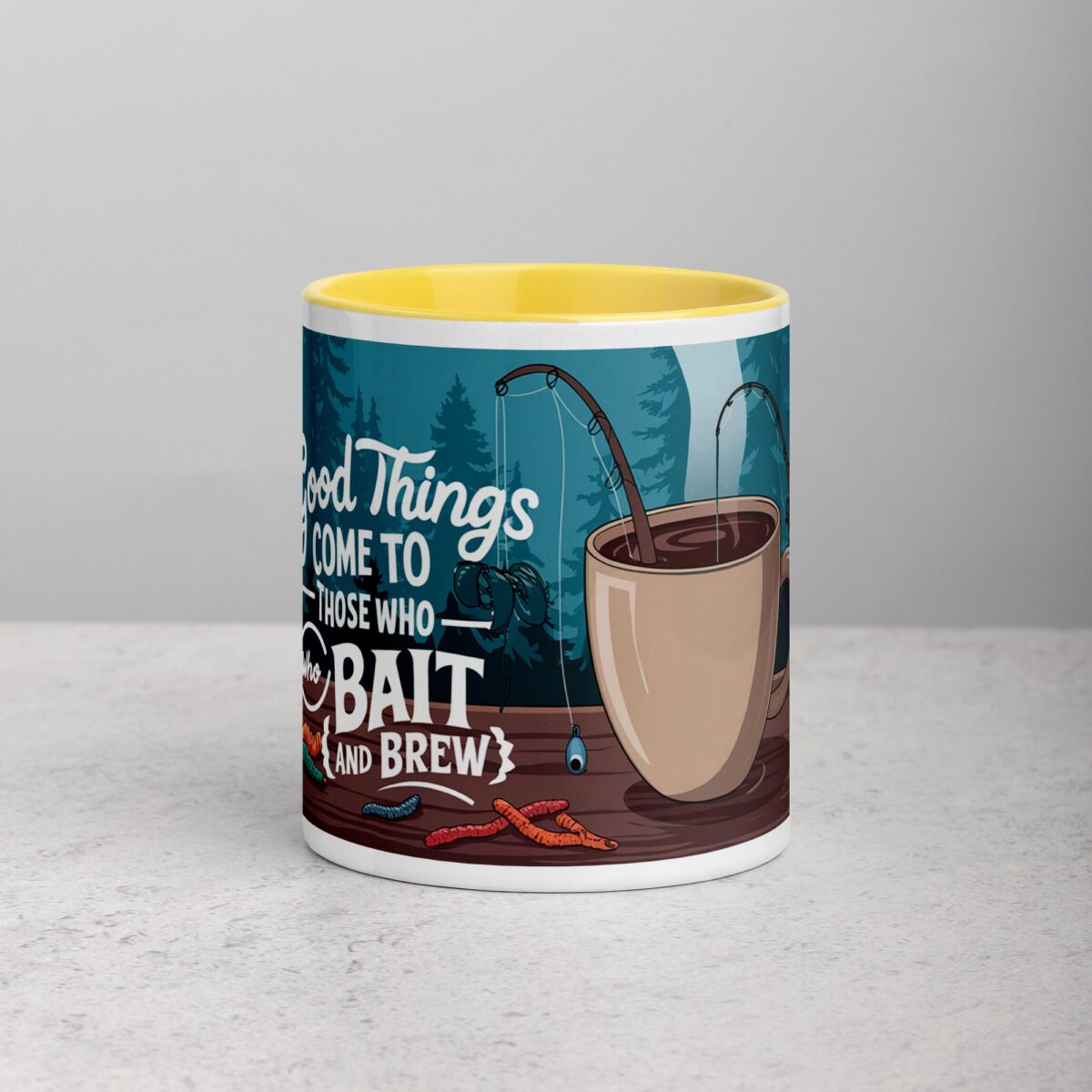 Good Things Come to Those Who Bait (and Brew) Coffee Mug - Image 19
