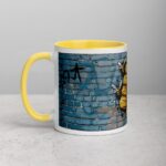 Honeycomb Bee Graffiti Coffee Mug & Tea Cup - Image 20