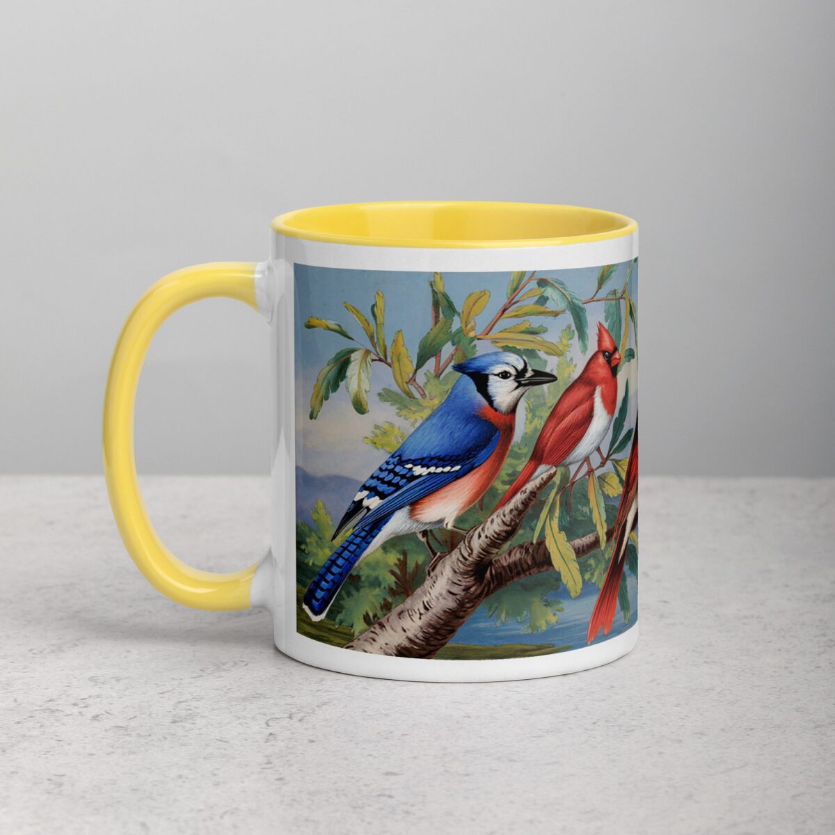 Bird on a Branch Coffee Mug & Tea Cup - Image 20