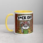 Bunny Rabbit Middle Finger Coffee Mug & Tea Cup - Image 20