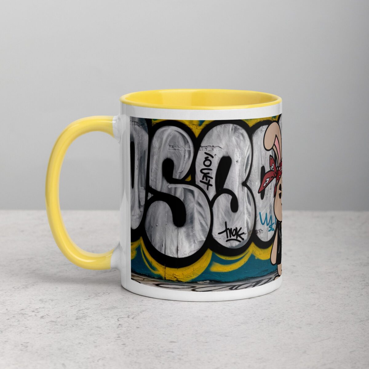 Thug Life Gangster Bunny Rabbit Coffee Mug & Tea Cup - Image 20