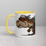 Thug Life Gangster Dinosaur Coffee Mug & Tea Cup - Image 20