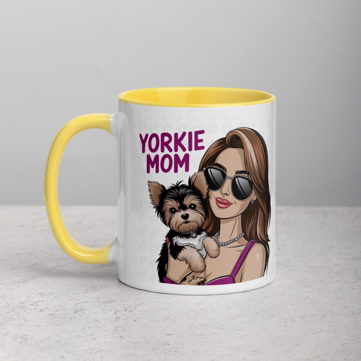 Yorkie Mom Coffee Mug & Tea Cup - Image 20