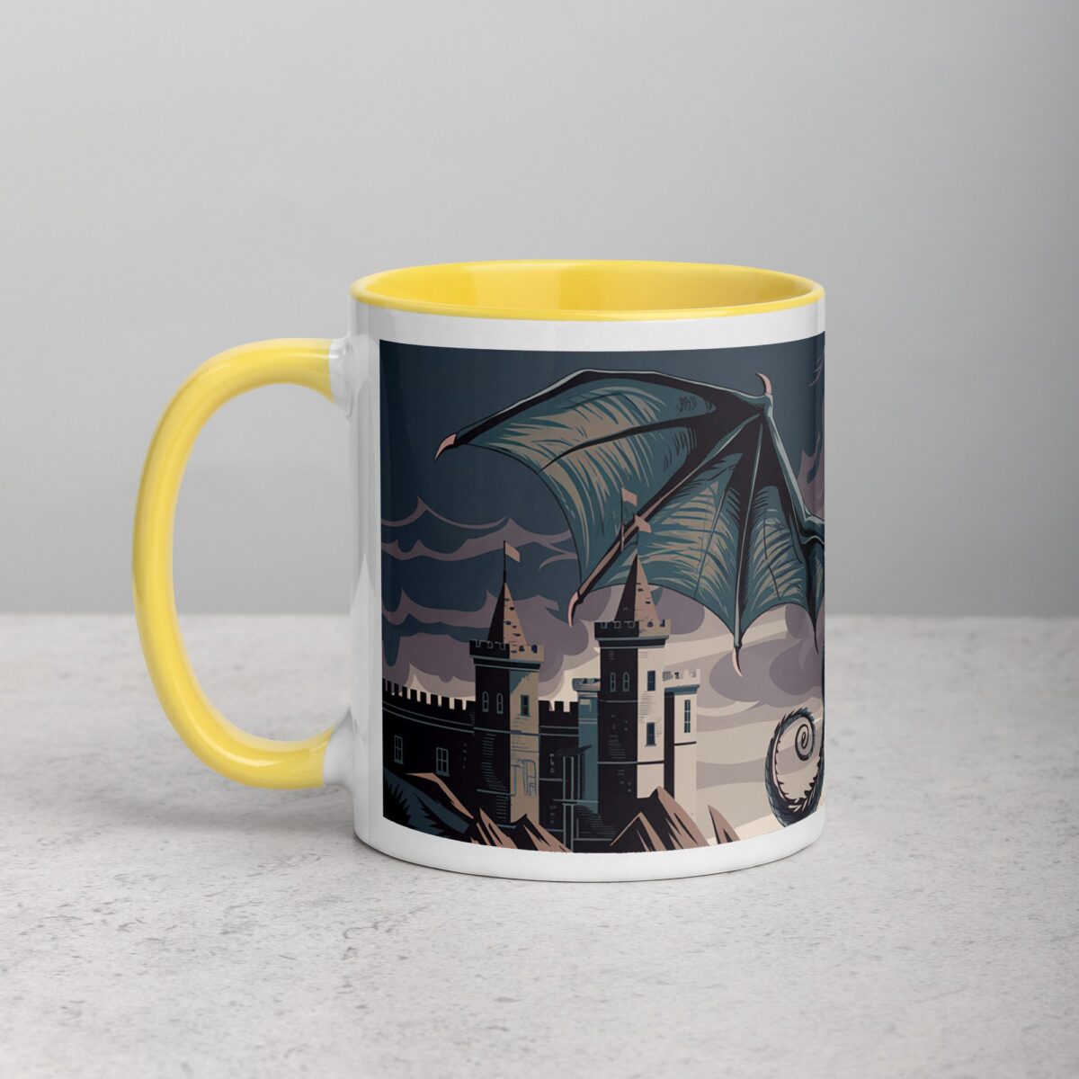 Flying Dragon Artwork Coffee Mug & Tea Cup - Image 20