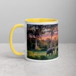 Elephant Jungle Sunset Coffee Mug & Tea Cup - Image 20