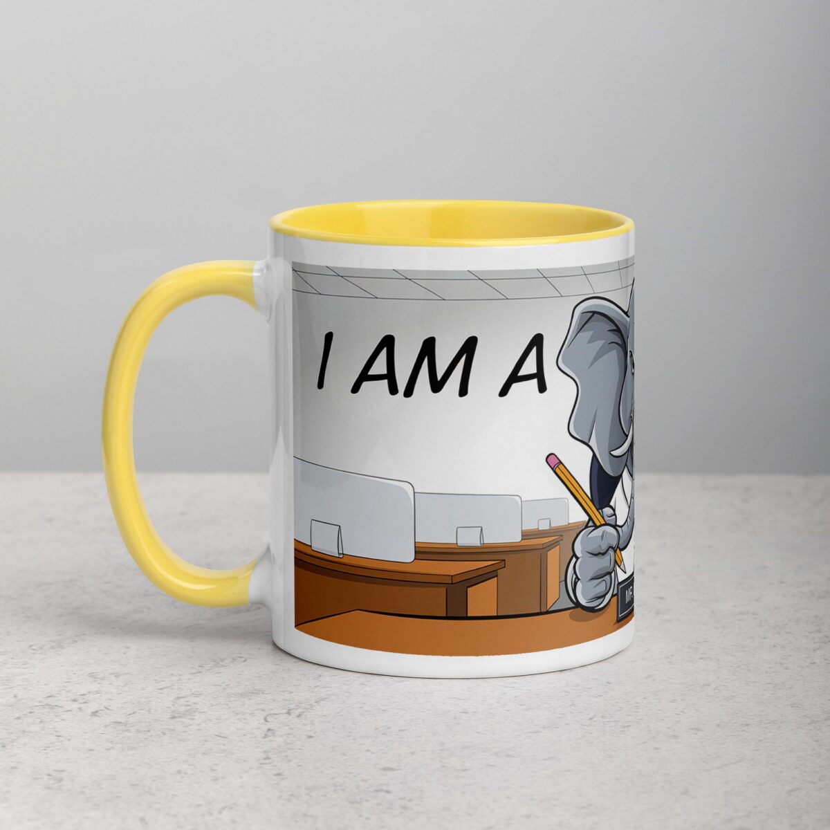Elephant I am a Boss Coffee Mug & Tea Cup - Image 20