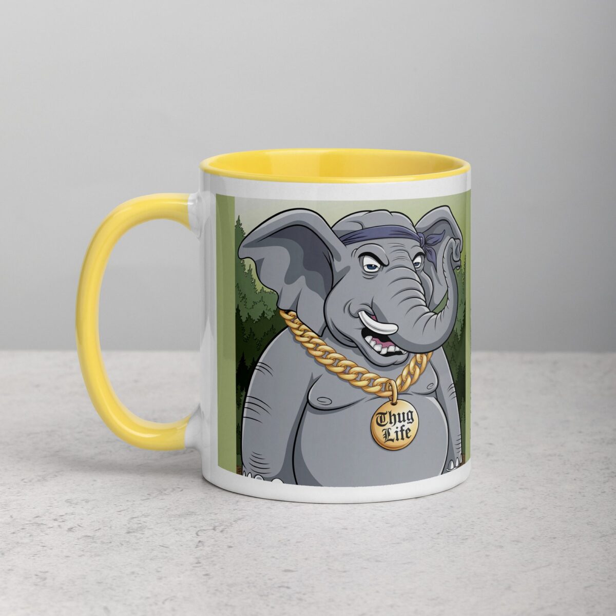Gangster Elephant Thug Life Coffee Mug & Tea Cup - Image 20