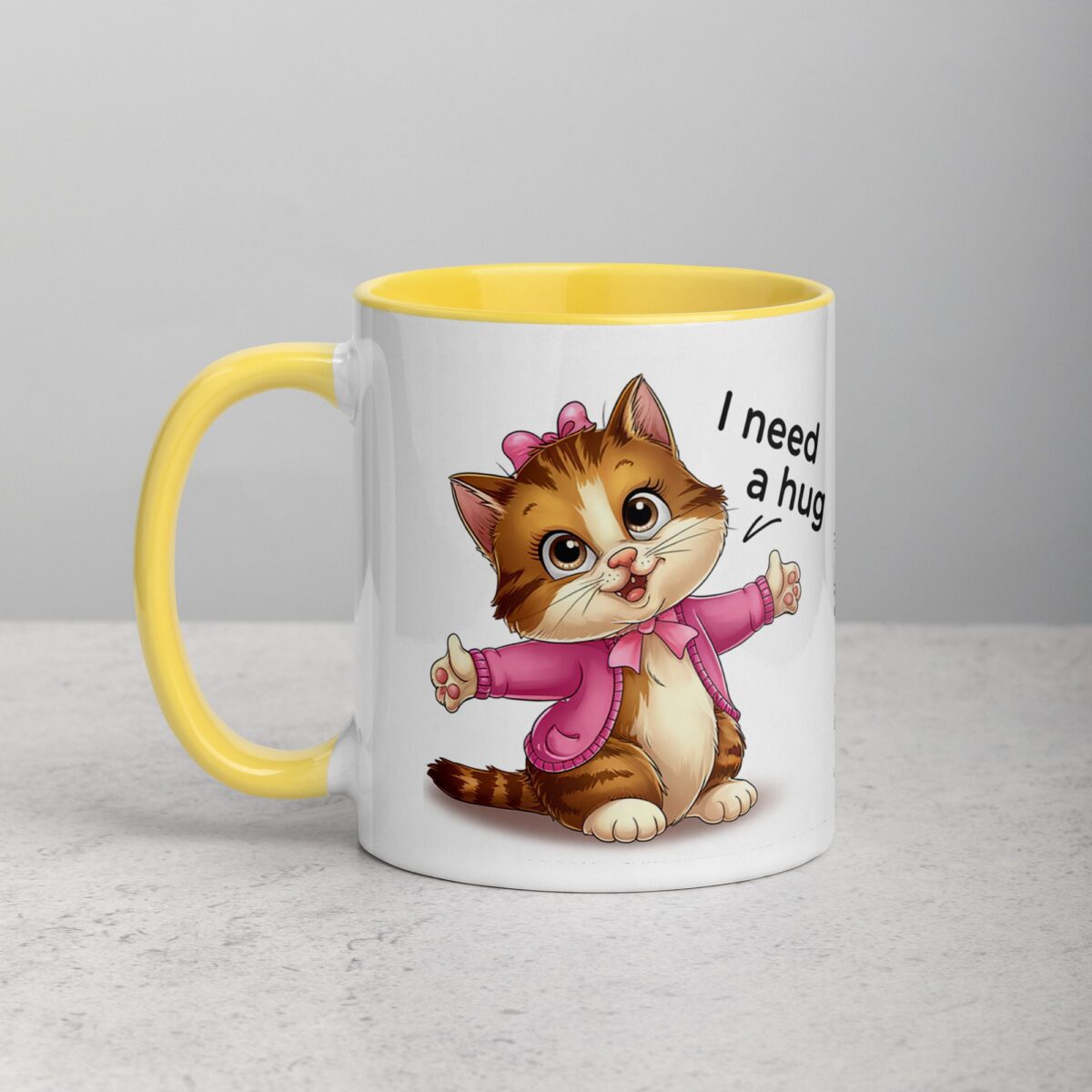 I Need a Hug Cat Coffee Mug & Tea Cup - Image 20