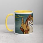 Middle Finger Fish Coffee Mug & Tea Cup - Image 20