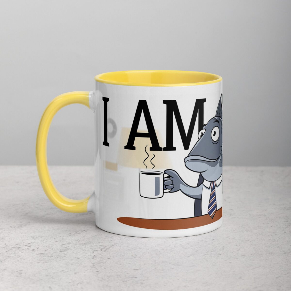 Fish I am a Boss Coffee Mug & Tea Cup - Image 20