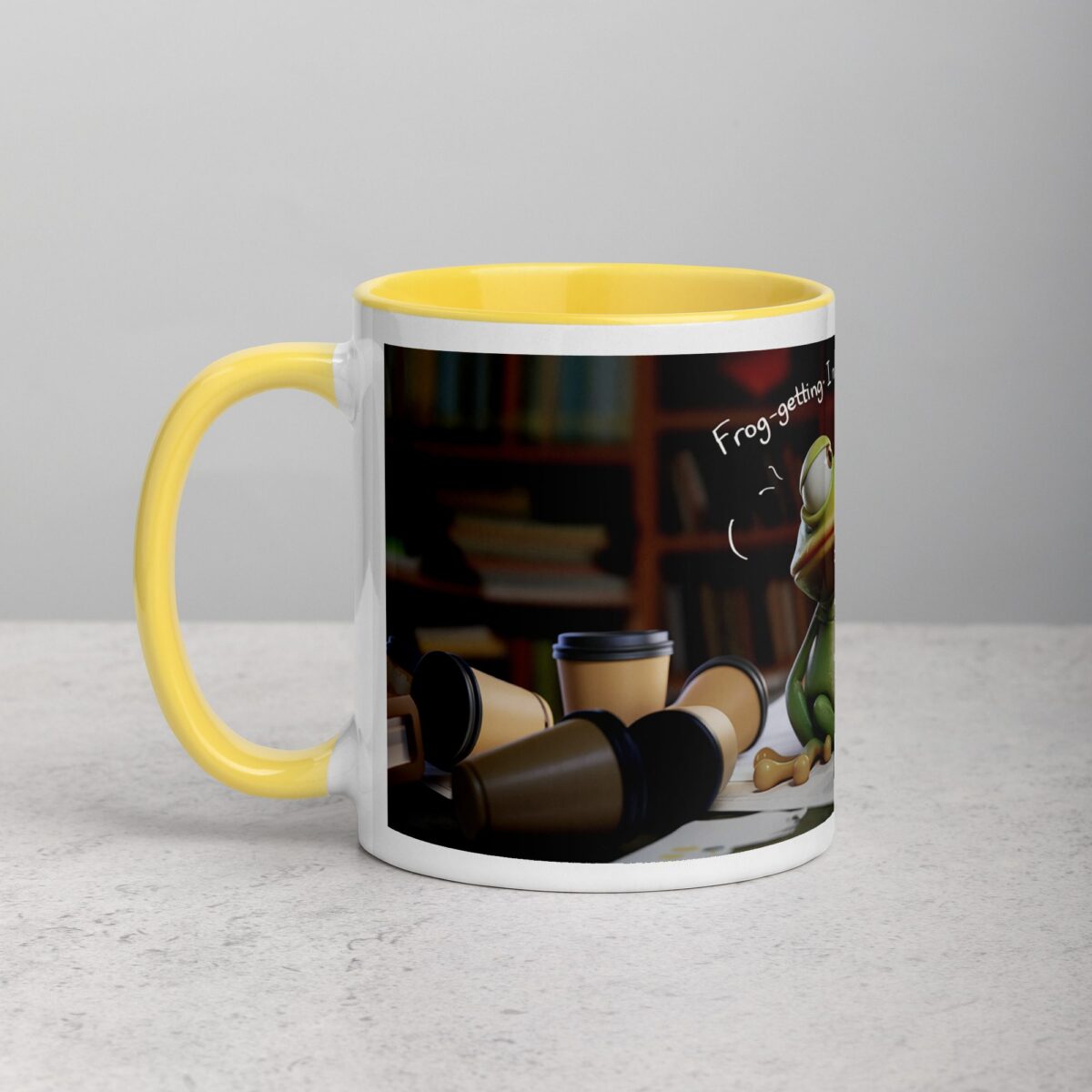 Frog-Getting I Need More Coffee Mug - Image 20