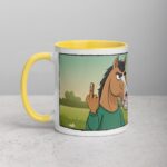 Middle Finger Horse Coffee Mug & Tea Cup - Image 20