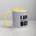 I am a Boss Goat Coffee Mug & Tea Cup - Image 20