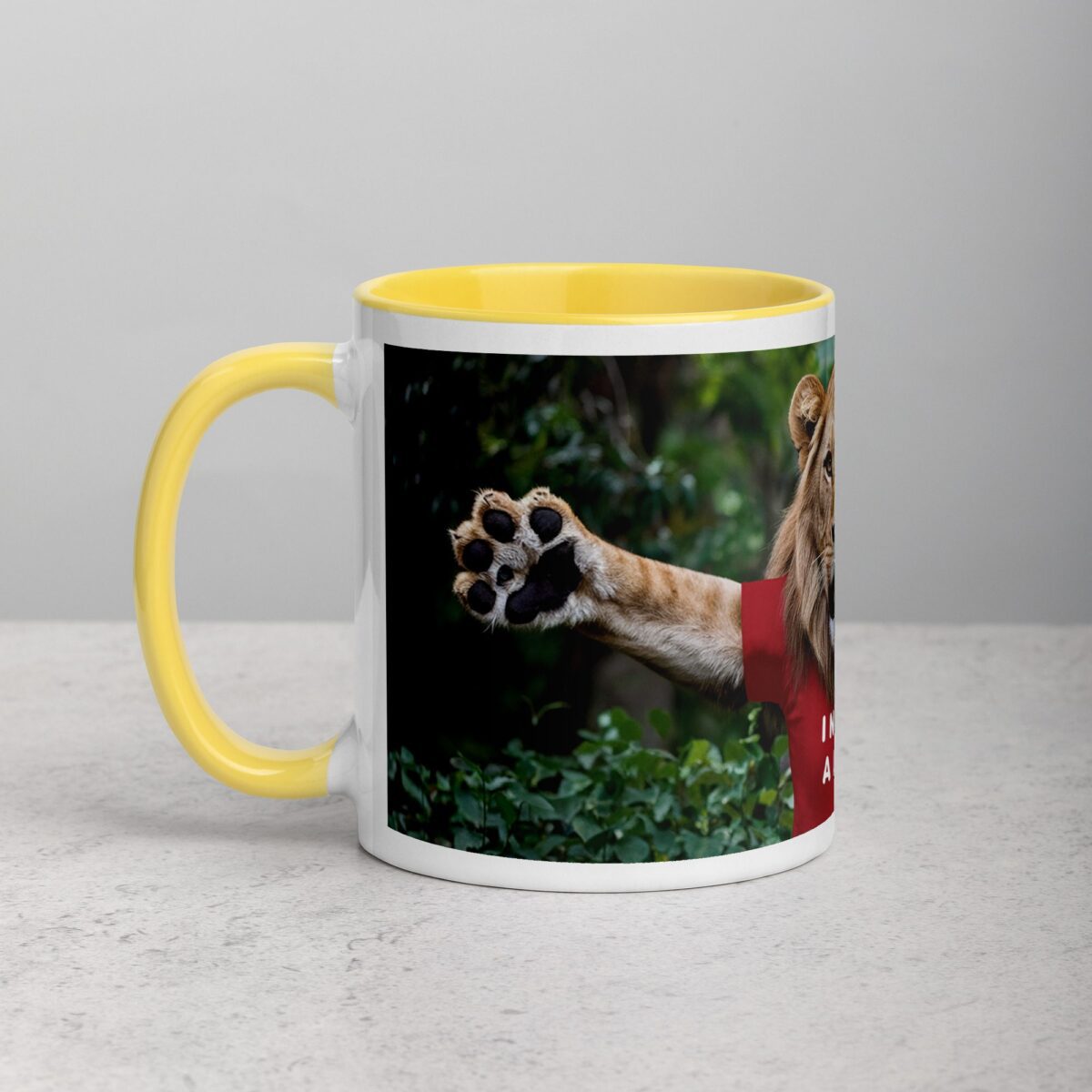 I Need a Hug Lion Coffee Mug & Tea Cup - Image 20