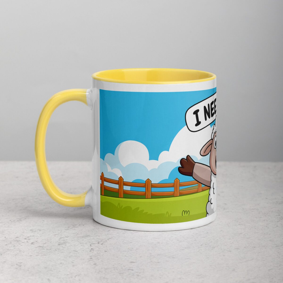 I Need a Hug Sheep Coffee Mug & Tea Cup - Image 20