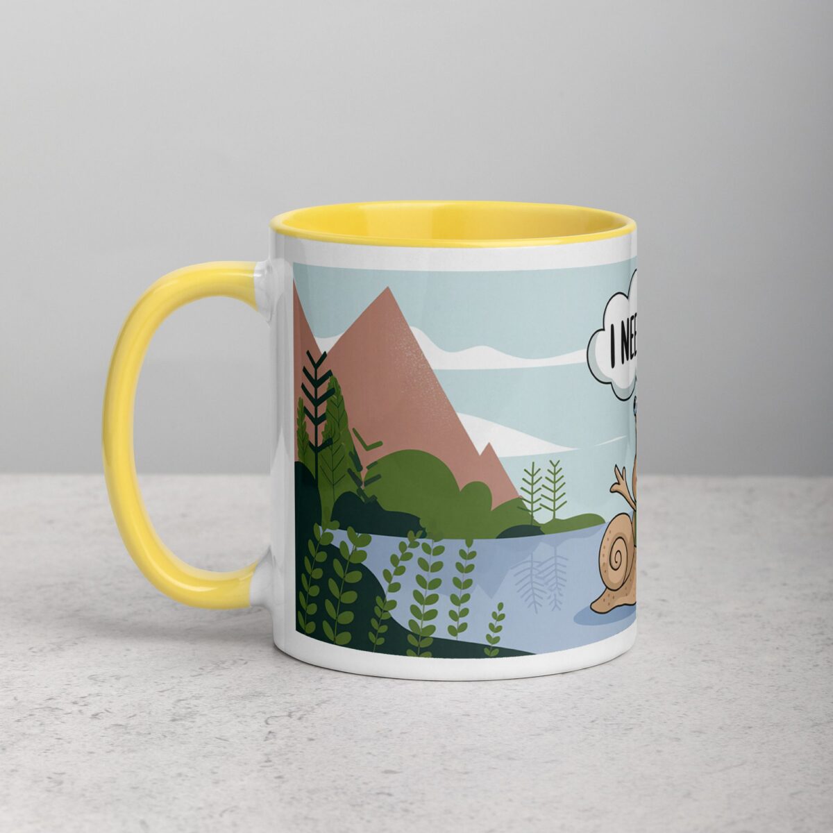 I Need a Hug Snail Coffee Mug & Tea Cup - Image 20