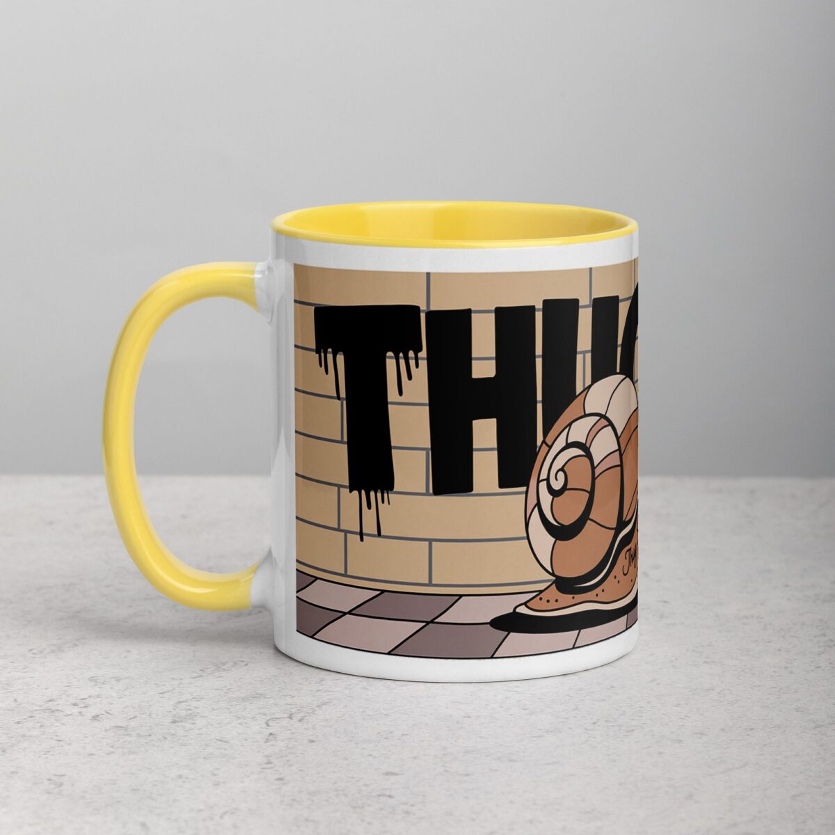 Thug Life Gangster Snail Coffee Mug & Tea Cup - Image 20