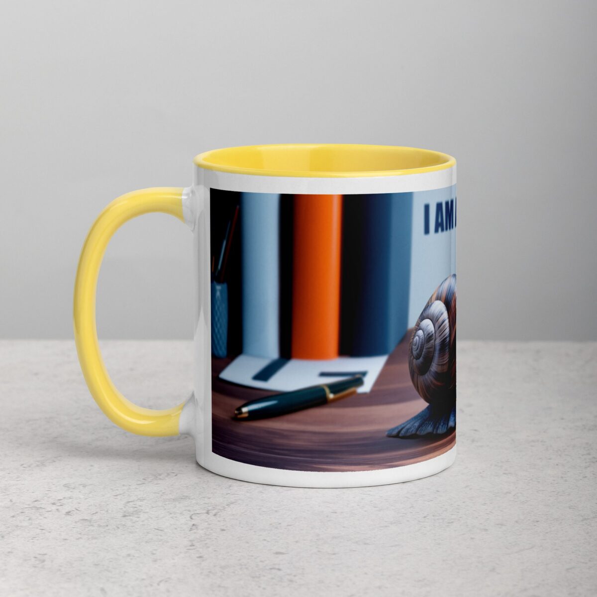 I am a Boss Snail Coffee Mug & Tea Cup - Image 20