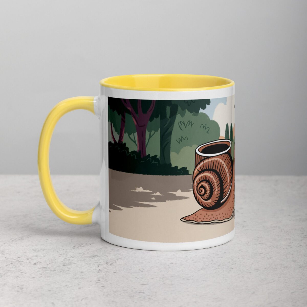 Shell Yeah, I Need Coffee! Snail Mug - Image 20