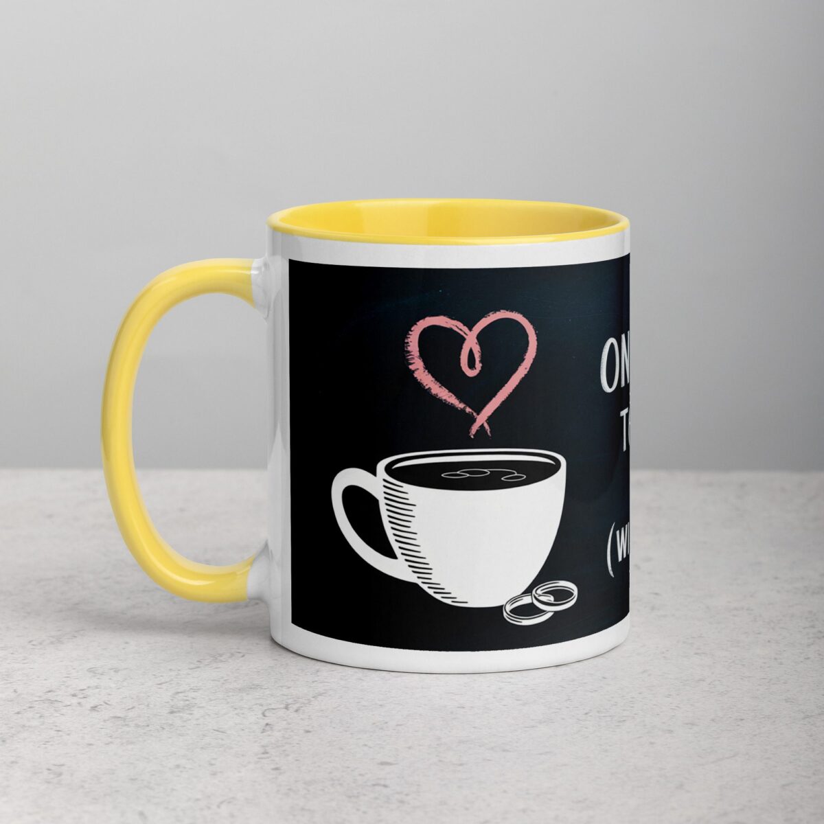 One Step Closer to ‘I Do’ (With Coffee in Hand) Mug - Image 20