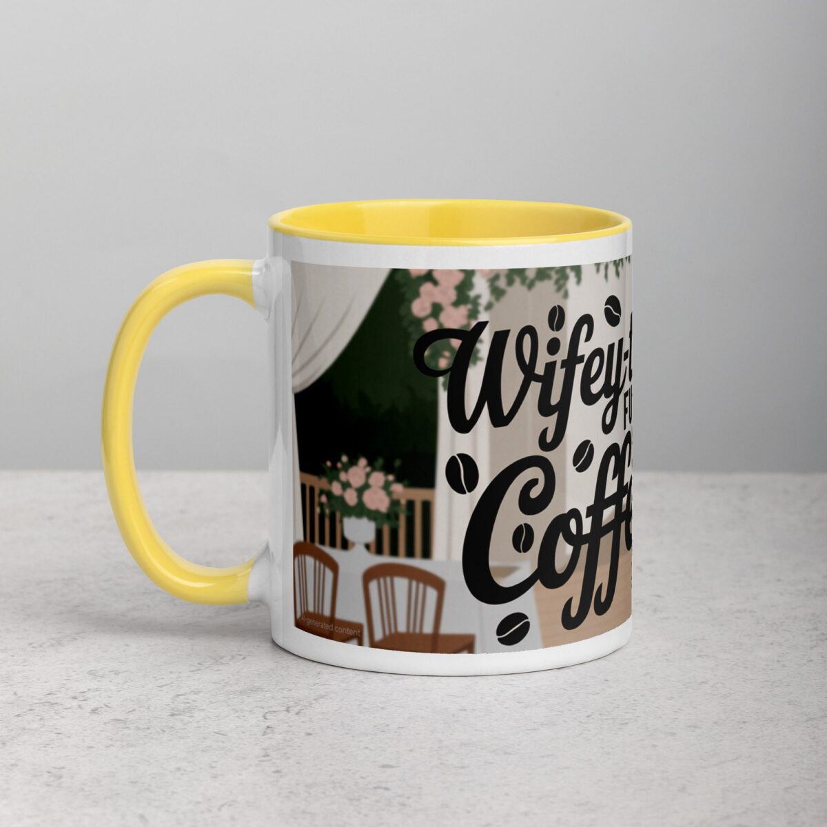 Wifey-to-Be, Fueled by Coffee Mug - Image 20