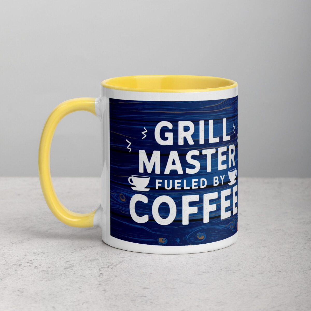 Grill Master Fueled by Coffee Dad Coffee Mug - Image 20