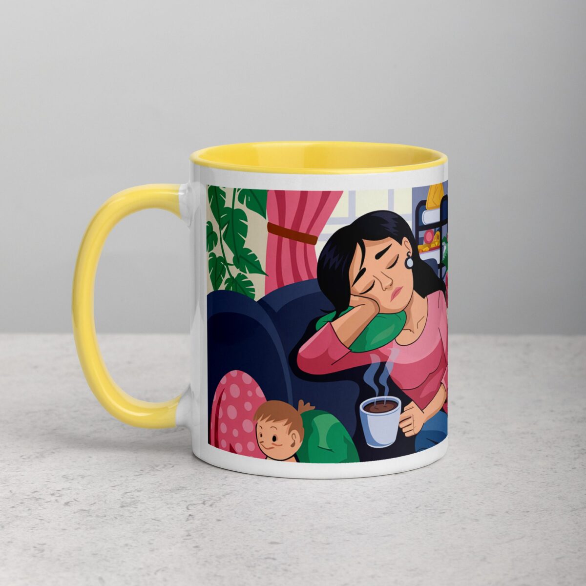 Behind Every Great Kid is a Mom Who Needs Coffee Mug - Image 20