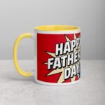 Happy Fathers Day Superhero Coffee Mug - Image 20