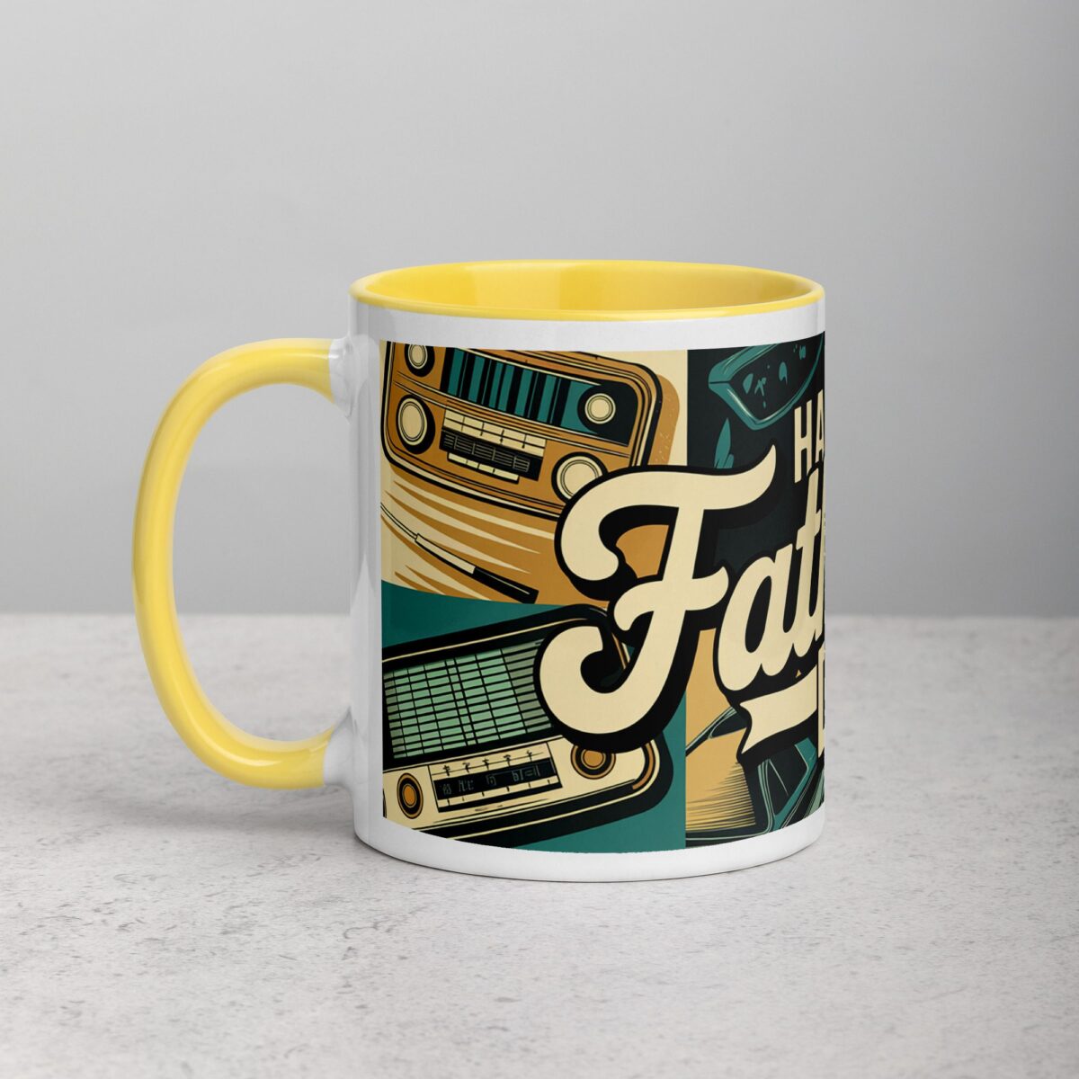 Happy Fathers Day Retro Coffee Mug - Image 20