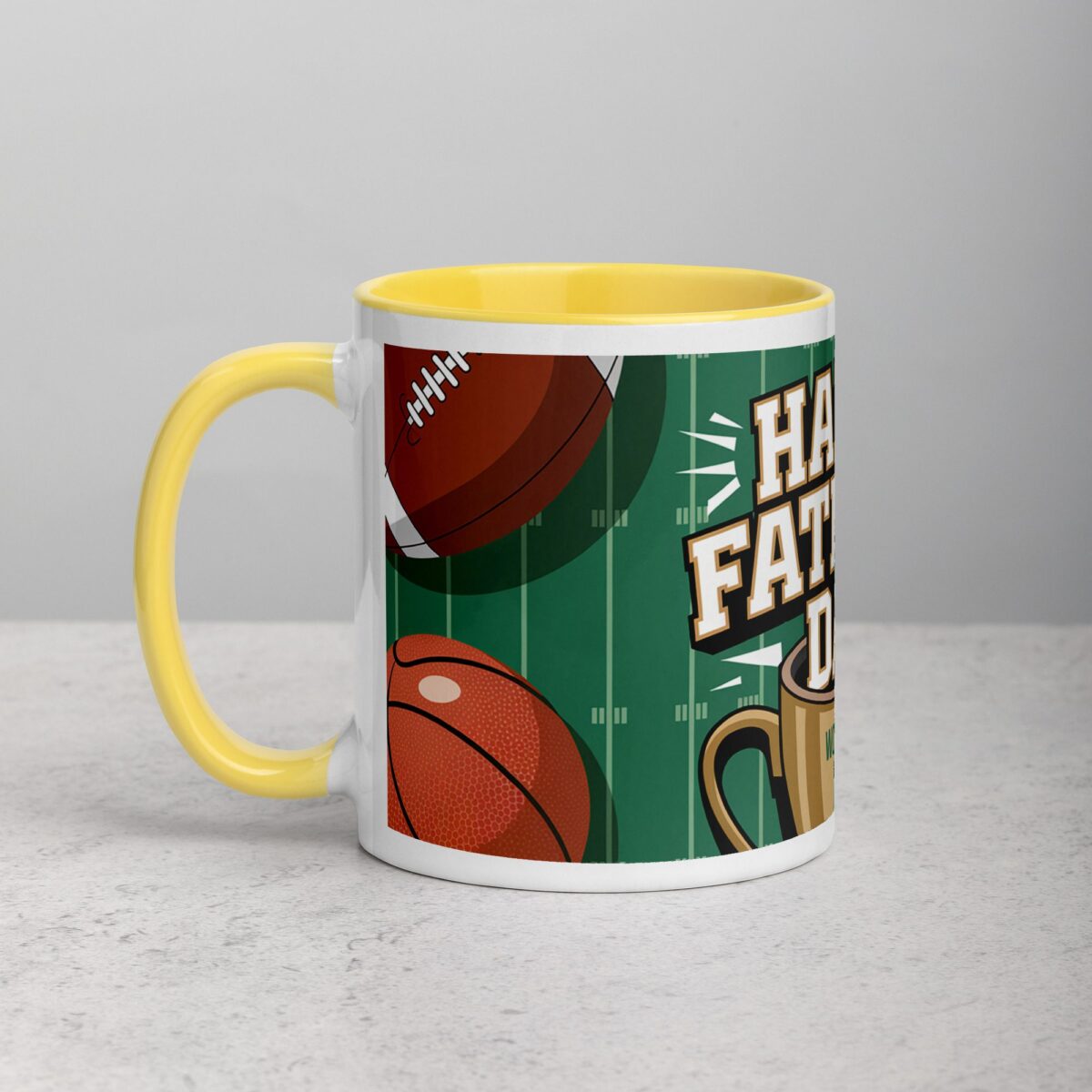 Happy Fathers Day Sports Theme Coffee Mug - Image 20