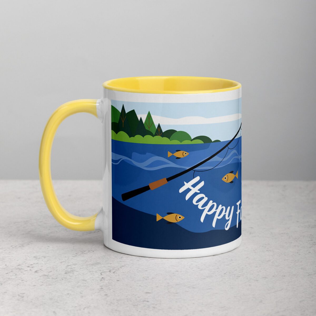 Happy Fathers Day Fishing Coffee Mug - Image 20