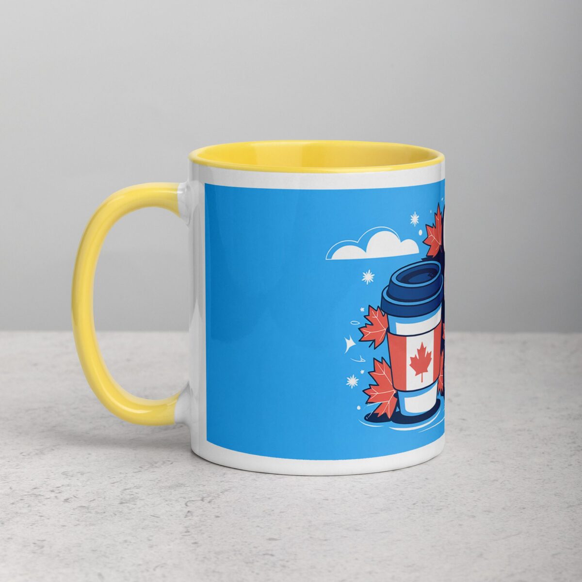 Oh, Canada and Coffee! Mug & Tea Cup - Image 20